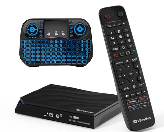 vSeeBox V6 Max: The 8K HDR Android TV Box for 2025-ADD to Cart Now For MAX Discount!