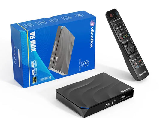 vSeeBox V6 Max: The 8K HDR Android TV Box for 2025-ADD to Cart Now For MAX Discount!