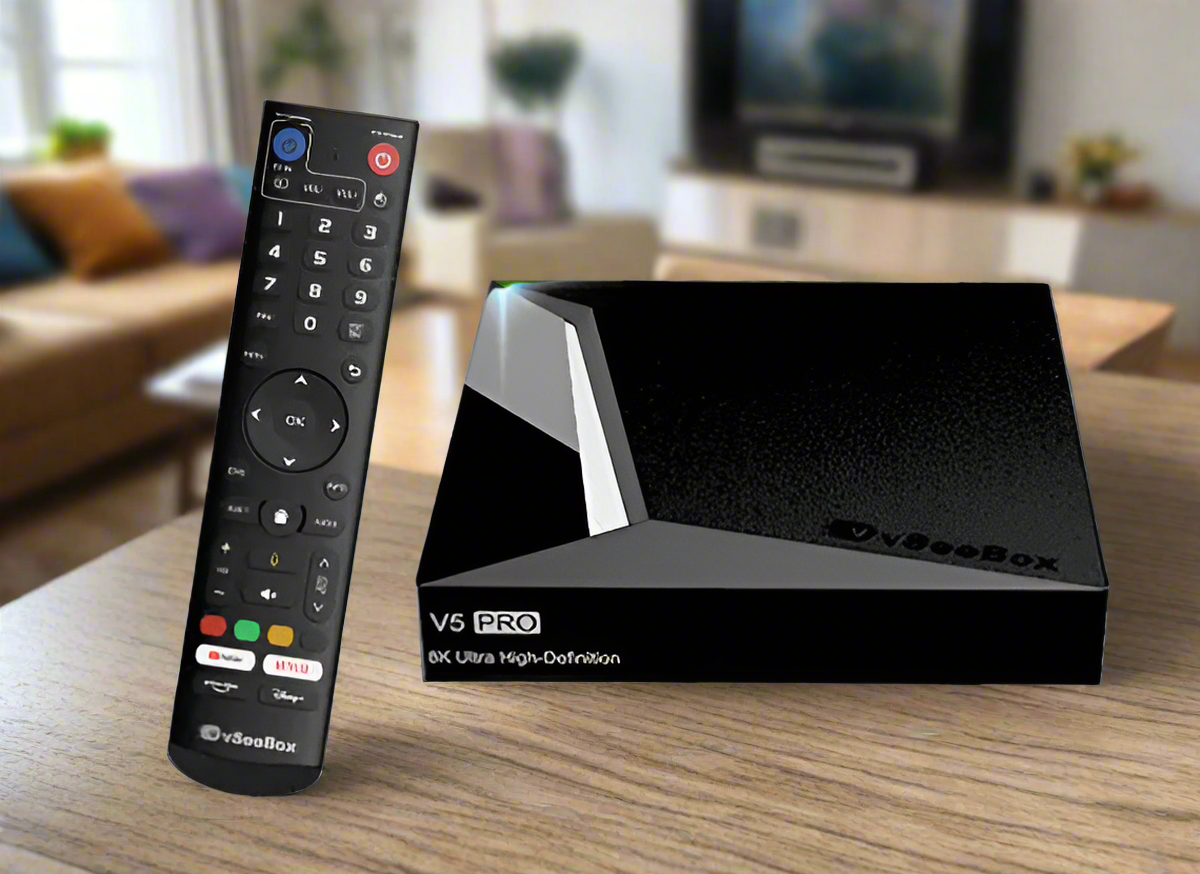 vSeeBox V5 Pro: The 8K HDR Android TV Box for 2025